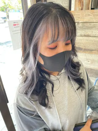 ロング andKおもろまち店 艶ダブルカラー✨のヘアスタイル