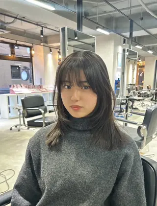 ミディアム 髪質改善大阪/ 酸性縮毛矯正/ゆうとのヘアスタイル