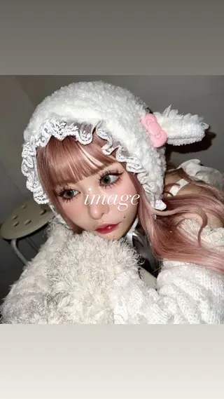 ロング カラー 💝ハイトーン/暖色 /吉祥寺/のヘアスタイル