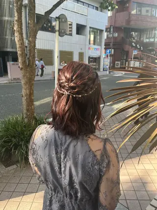 ヘアアレンジ キンサダ ワンリダ‪のヘアスタイル