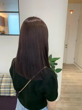 セミロング カラー Door代官山所属・詩織/パーマ /代官山のヘアスタイル