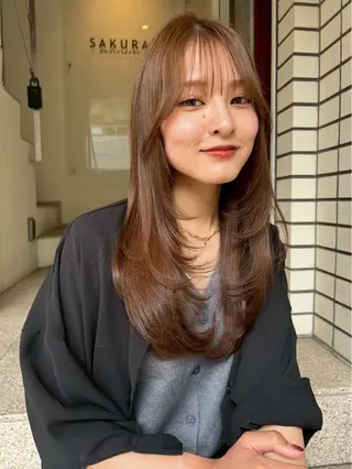 ロング Life salon SAKURAのヘアスタイル