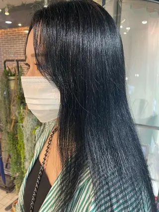 セミロング カラー メンズ/艶髪/カラー サクラ🌸のヘアスタイル