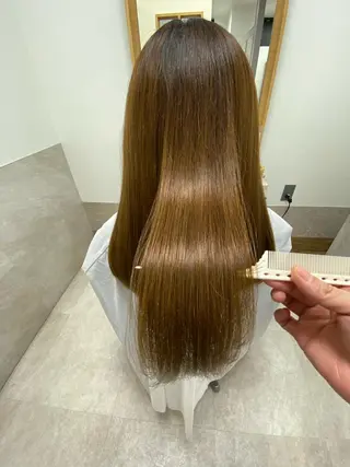 ロング 美髪クリエーター テラダタエコのヘアスタイル