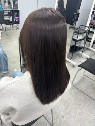 ロング カラー 韓国トレンドヘア🤍 Chima🤍のヘアスタイル