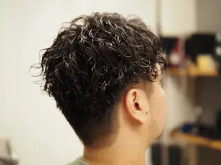 パーマ メンズ メンズ特化/パーマ/ フェードWATARUのヘアスタイル