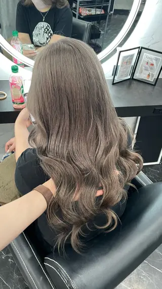 カラー Carrefour　LOCO 草加西口店（カルフール　ロコ）所属・透明感・暖色カラー /mao🩰のヘアスタイル