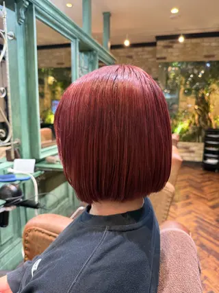 ショート Monan 新宿所属・ケイジ✨透明感 /艶カラー✨のヘアスタイル