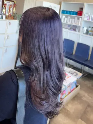 ロング 田中 沙也香のヘアスタイル