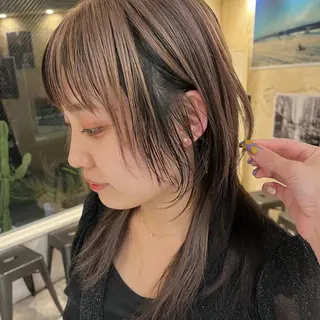 カラー ヤマダ サクラのヘアスタイル