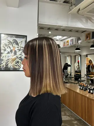 カラー AOI✖️ BY MY SIDEのヘアスタイル