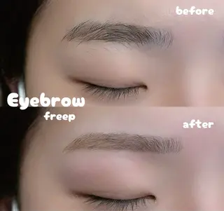 アイブロウ freepsibil 川村樹利亜の眉毛・アイブロウイメージ