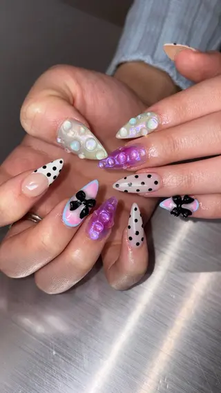 ネイル 👽個性派ネイル🎀 komachiのマツエク・マツパデザイン