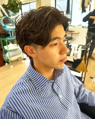 パーマ メンズ 水戸/似合わせカット /Rukaのヘアスタイル