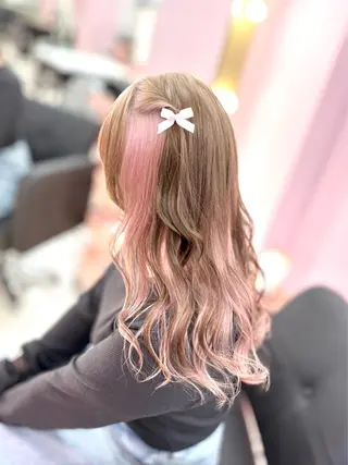 ロング カラー 甘ふわgirly🎀 ハイトーン🤍Ramのヘアスタイル