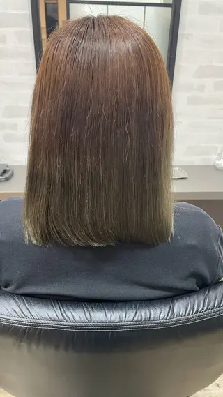 ミディアム bellescheveux所属・SHEERIE🌿 阿部羽玖のヘアスタイル
