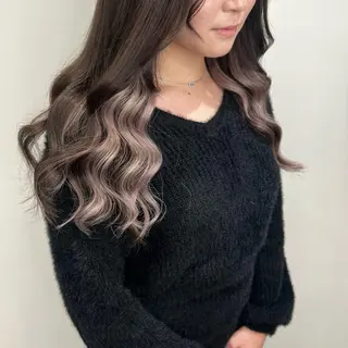 ロング カラー いろあそび所属・ショート/ウルフ カットモデル募集のヘアスタイル