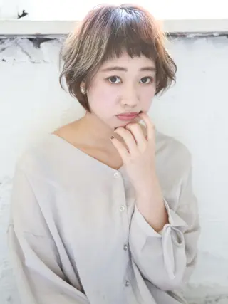 ショート 石渡このみ 🍊レイヤーカットのヘアスタイル