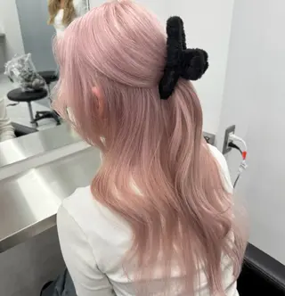 ロング NEWONE所属・beige🧸 pink🎀のヘアスタイル