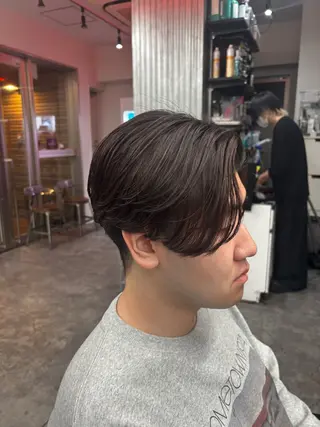 パーマ メンズ メンズ特化✨️ 韓国風パーマ🔥一八のヘアスタイル