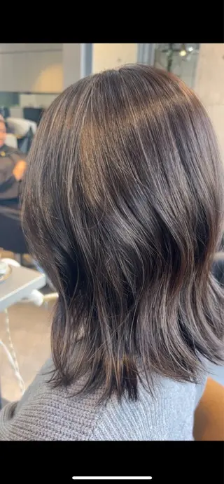 ミディアム 🫧艶感カラー /Ruu🫧のヘアスタイル