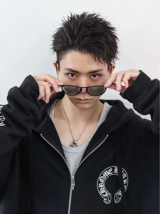 ショート パーマ メンズ 楽にキマる🔥垢抜け ヘア/RAIKIのヘアスタイル