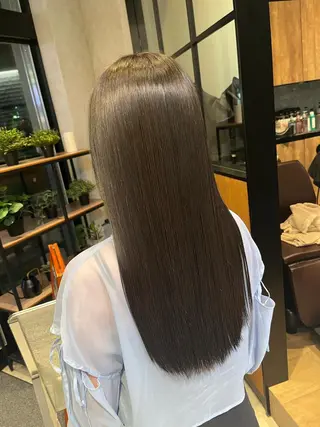 ロング カラー yuuri🎀/大宮 /韓国ヘア/レイヤーのヘアスタイル