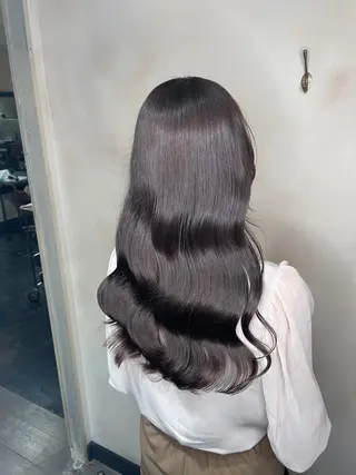 ロング カラー 泉 堅也のヘアスタイル