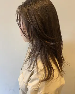セミロング ケアブリーチ/ボブ/ honoのヘアスタイル