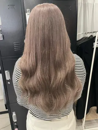 ロング Ria OSAKA　梅田所属・マリカ🦋韓国 ハイトーン/エクステのヘアスタイル