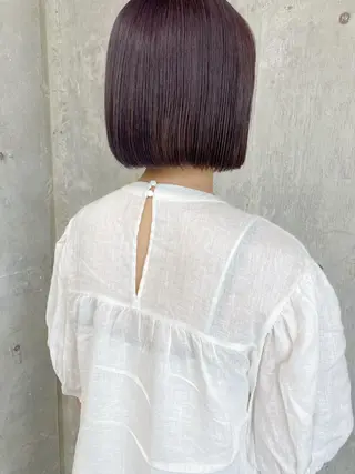 ミディアム カラー 小木曽智美 /ボブ/ショートのヘアスタイル