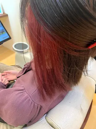 カラー 後藤 瑞季のヘアスタイル