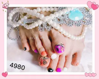 ネイル ラベンダー💖日暮里 ルル💖ネイルのネイルデザイン