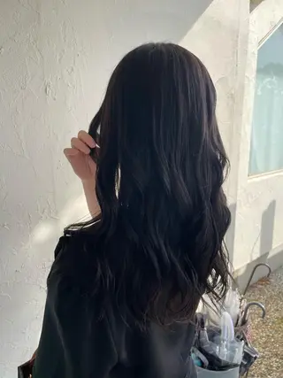 カラー 豊川/Facil/ スズキサクラのヘアスタイル