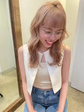 ロング sion所属・北里 花咲のヘアスタイル