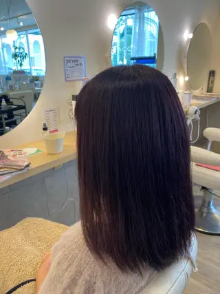 ミディアム 伊庭 勇輝のヘアスタイル