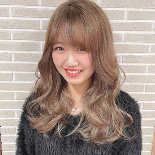 ロング カラー 大人可愛い/レイヤー /ブリーチ/溝口誠二のヘアスタイル