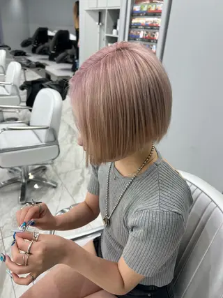 セミロング カラー 最高級髪質改善🥇 小玉美菜のヘアスタイル