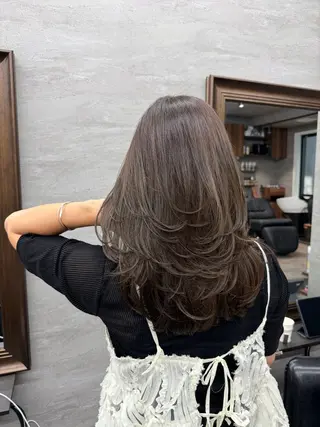 ロング カラー 🔷似合わせのプロ KUMA🔷のヘアスタイル