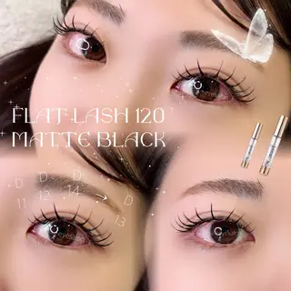 マツエク・マツパ 🦢amii 鷲田のマツエク・マツパデザイン