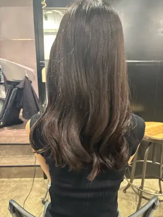 ロング 成田 楓のヘアスタイル