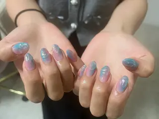 ネイル 【Zina京都駅前】 きぬがわ らむのネイルデザイン