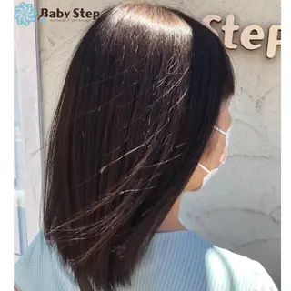 セミロング Baby Step ウエノのヘアスタイル