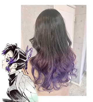 ロング カラー GARU-ガル-所属・TSUNO🦖 派手髪/オタク美容師のヘアスタイル