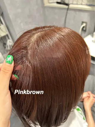 ミディアム カラー プルエクステ/インナ ーカラー🦊はるなのヘアスタイル