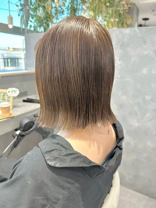 ショート La　Belleme byAK所属・脱白髪染め/ 木下希望のヘアスタイル