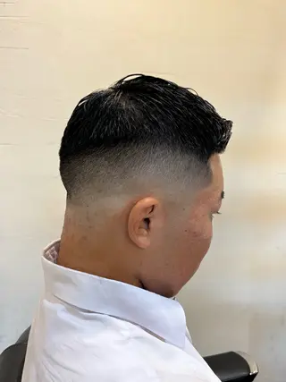 ショート メンズ smilehair国分寺店所属・💈barber 中根 龍星のヘアスタイル