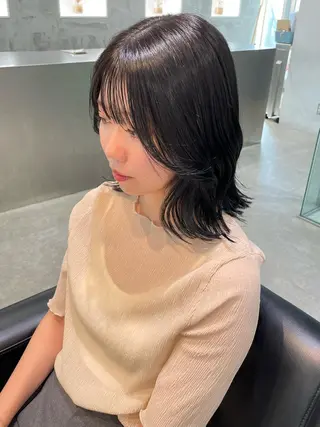 ミディアム カラー AITOKYO 渋谷店所属・AI TOKYO渋谷 /駿佑のヘアスタイル
