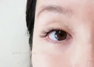 マツエク・マツパ LATTE マツエク&ハイパーナイフ所属・LATTE eyelashのマツエク・マツパデザイン
