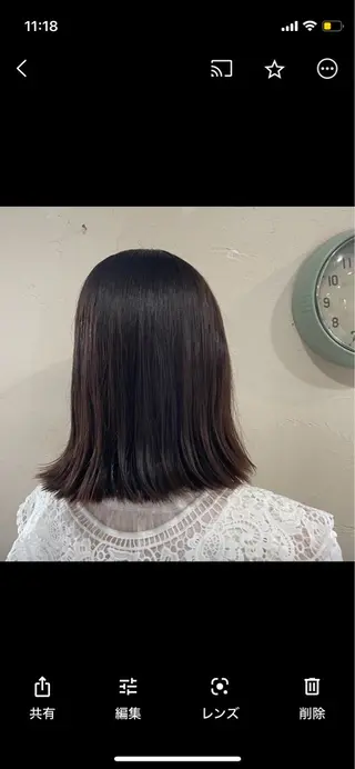 ミディアム カラー パーマ 梶田 楓子のマツエク・マツパデザイン